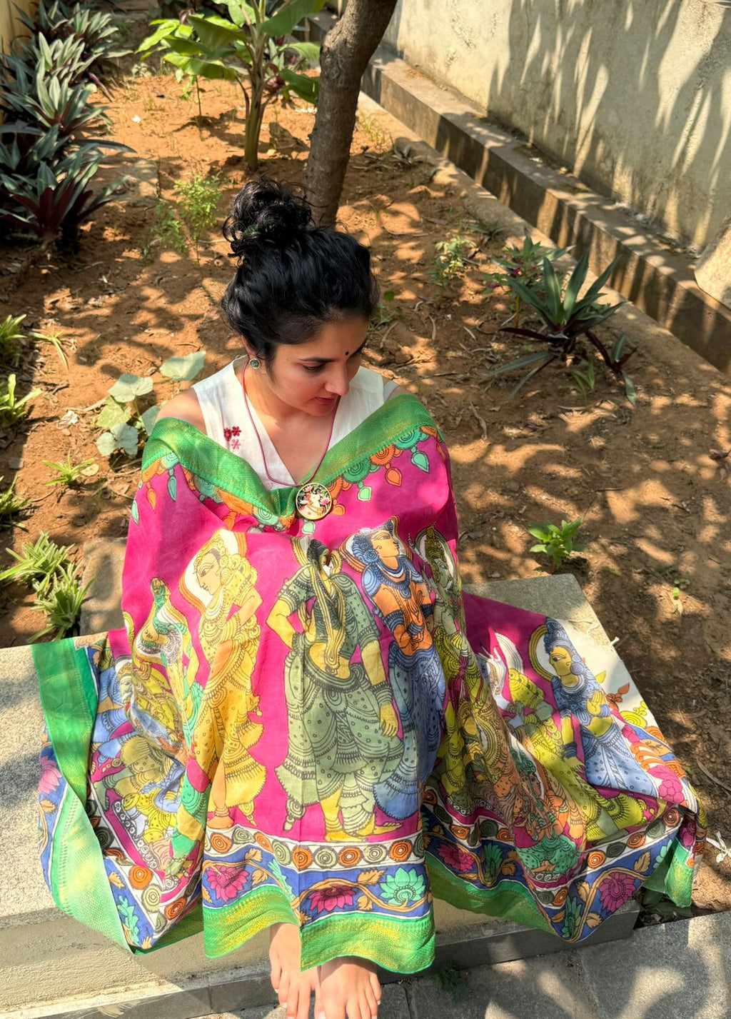 Pretty Pink Dupatta